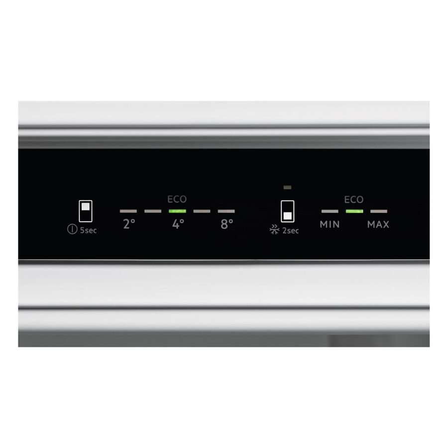 Встраиваемый холодильник ELECTROLUX E6MNCE19S комбинированный, TwinTech 600, скользящие направляющие, No Frost (морозильная камера)
