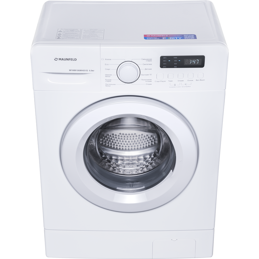 Стиральная машина MAUNFELD MFWM106WH051D