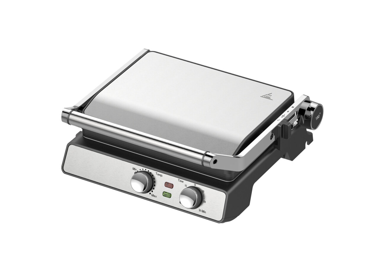 Электрический гриль Topdevice EG400 серебристый