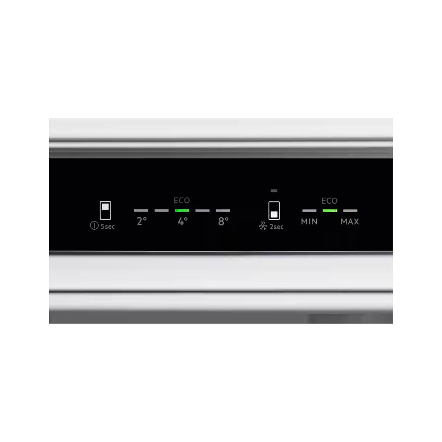Встраиваемый холодильник ELECTROLUX ENT6MD18S3 комбинированный, No Frost (морозильная камера) электронное управление, полезный объём 248л