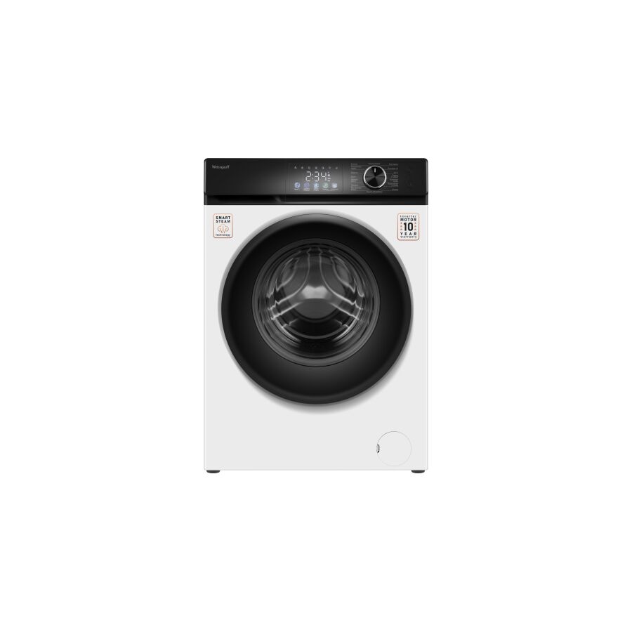 Стиральная машина Weissgauff WM 45128 Inverter Steam белый кл.A+++ фронт. макс.8кг инвертер