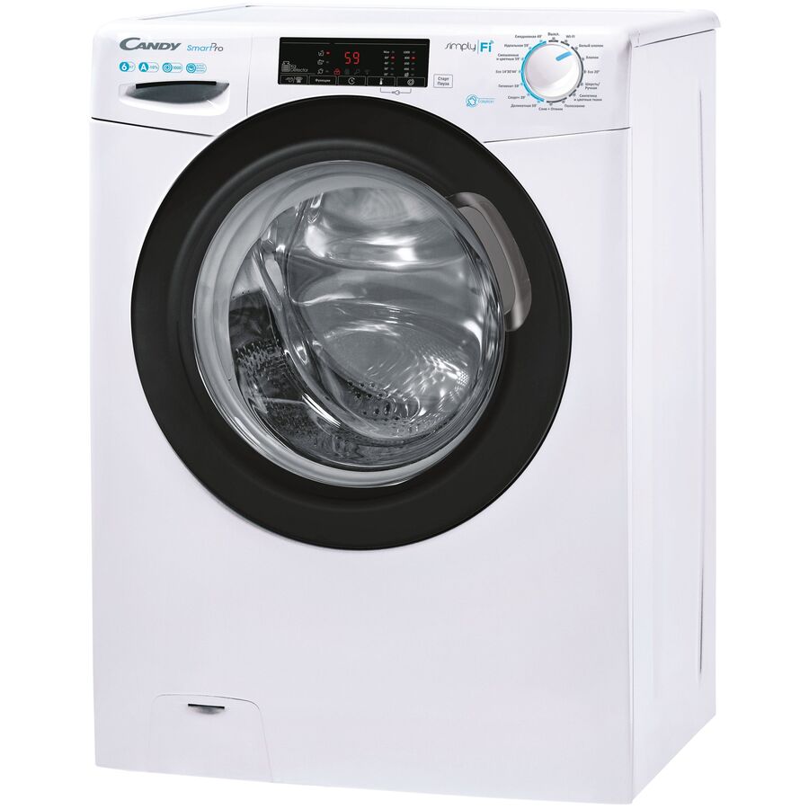 Стиральная машина Candy Smart Pro CSO34 106TB1/2-07 класс: A-10% загр.фронтальная макс.:6кг белый