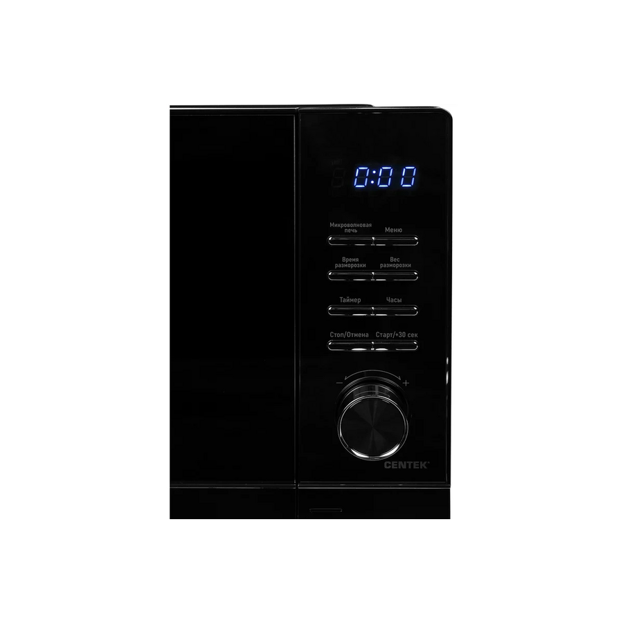 СВЧ Centek СТ- 1564 (Черный) 800W, 23л. LED дисплей. 8 режимов, электронное управление. MultiCOOk+