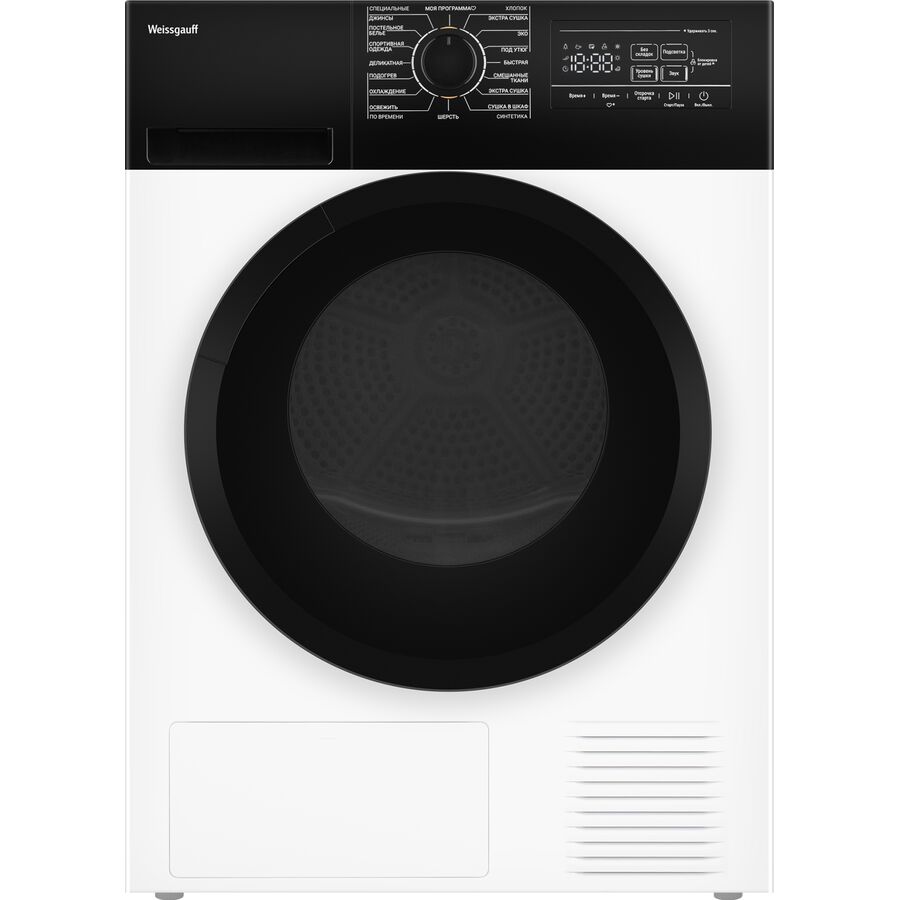 Сушильная машина Weissgauff WD 6128 B Heat Pump