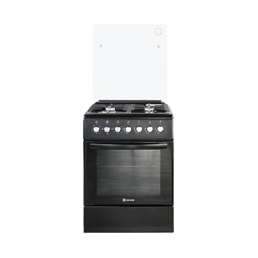 Плита De Luxe 606040.00гэ-003(кр) ЧР черный
