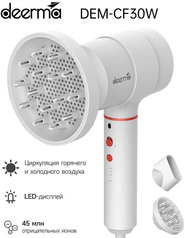 Фен для волос DEERMA DEM-CF30W