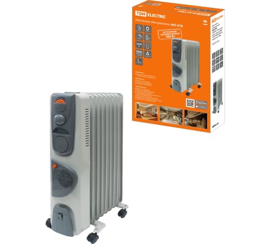 Масляный обогреватель TDM ELECTRIC МО-9ТВ (SQ2501-0912)