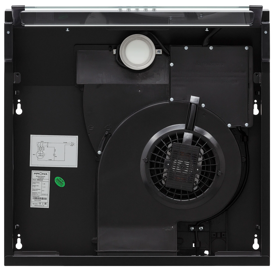Вытяжка кухонная KRONA Osten 500 black PB