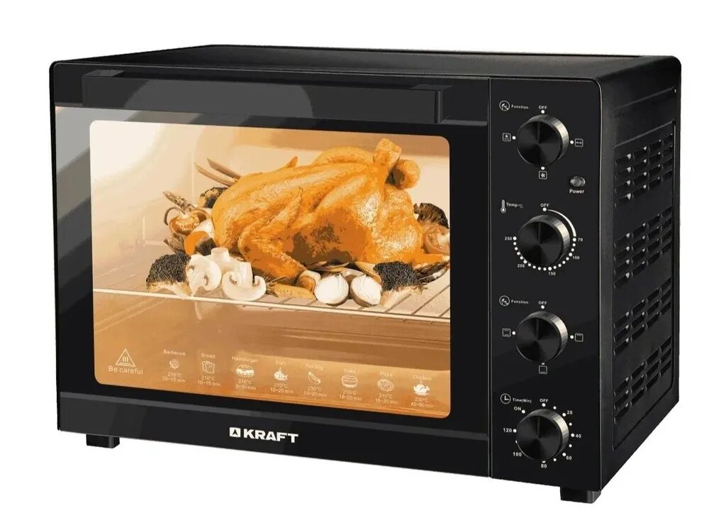 Мини-печь KRAFT KFC-MO6010HRKBL