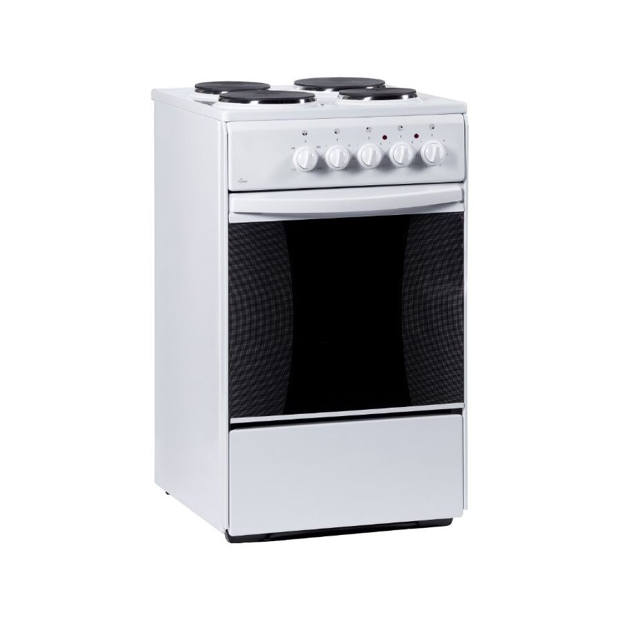 Плита Flama AE 1401 W белый эмаль
