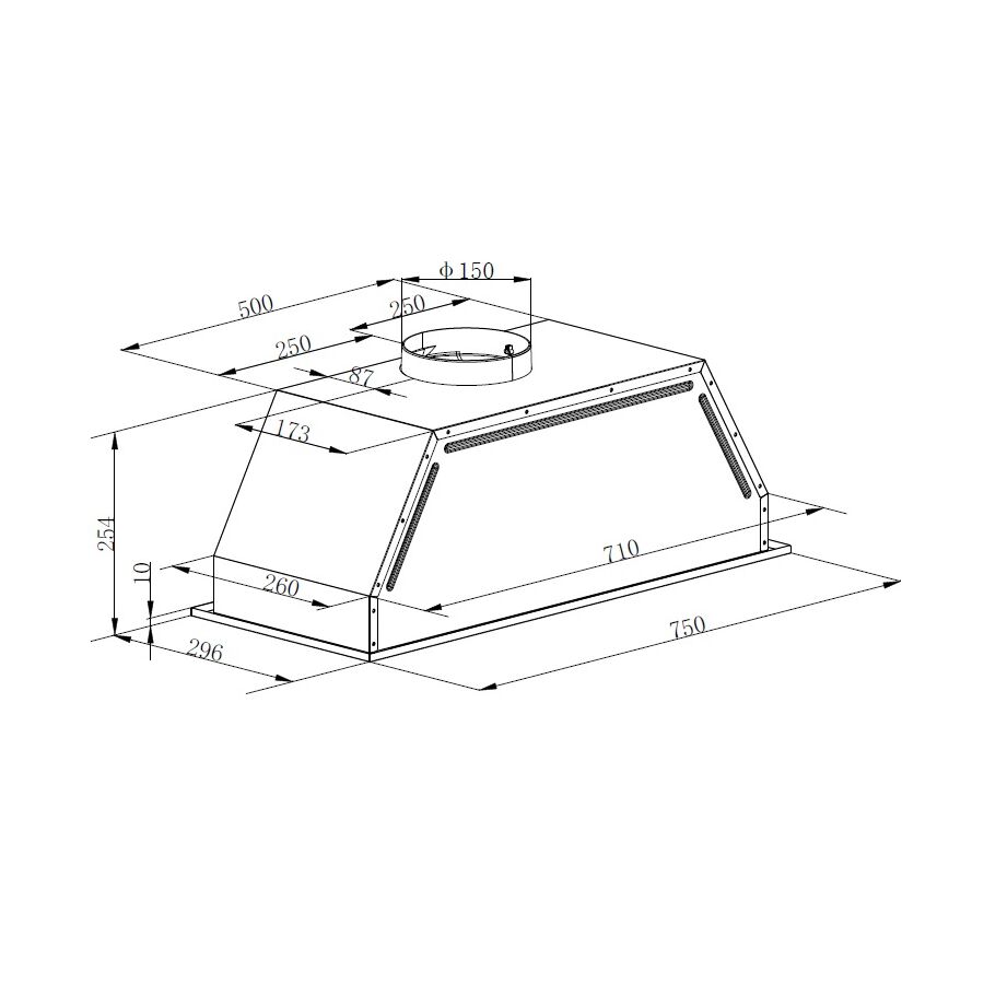 Вытяжка Graude LB 75.0 E