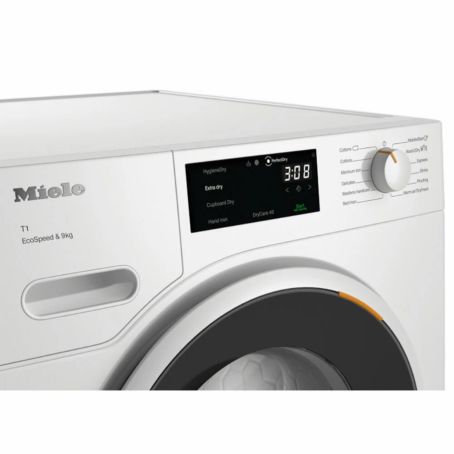 Сушильная машина Miele TWD 640 WP EcoSpeed 9kg Lotus White белый лотос