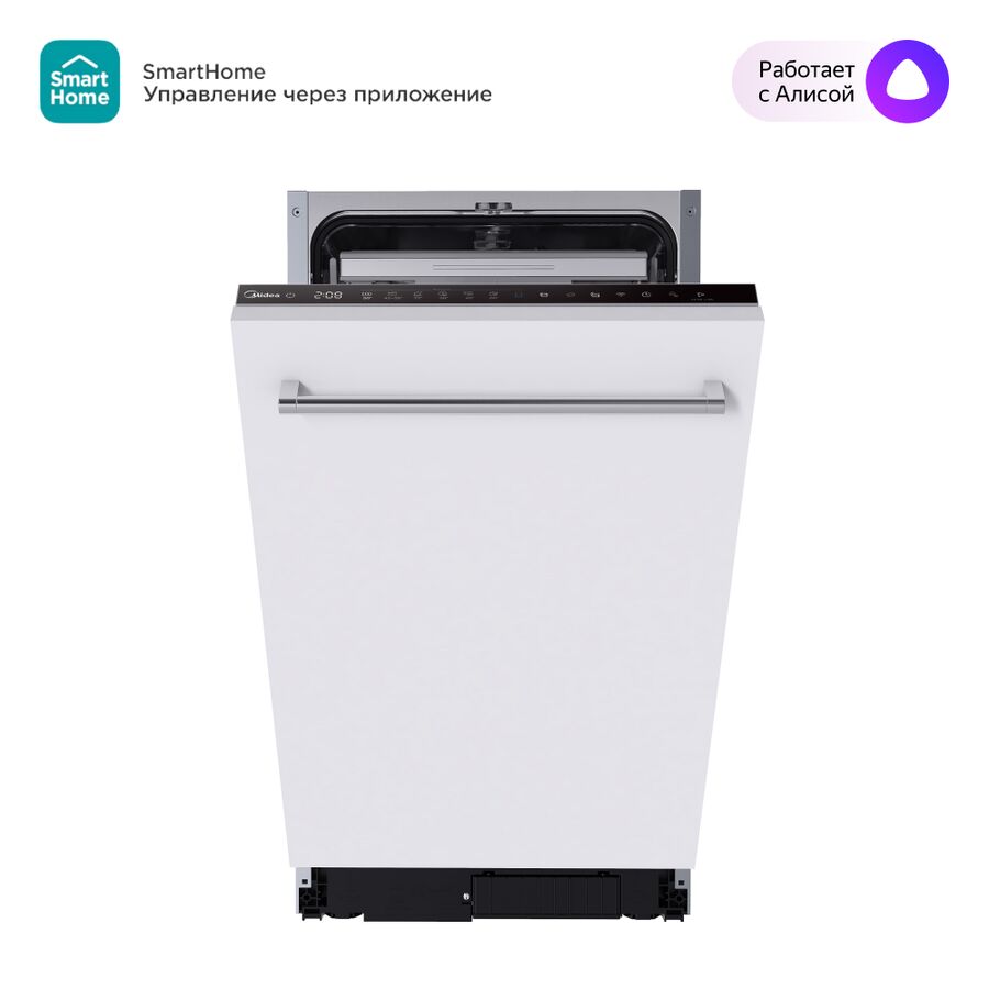 Встраиваемая посудомоечная машина Midea MID45S450i 1930Вт узкая