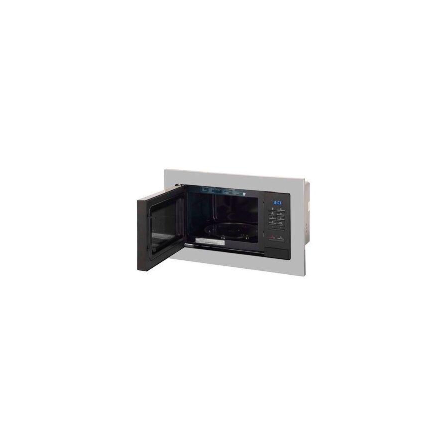 Встраиваемая микроволновая печь Samsung MS20A7013AT/BW нерж/черный