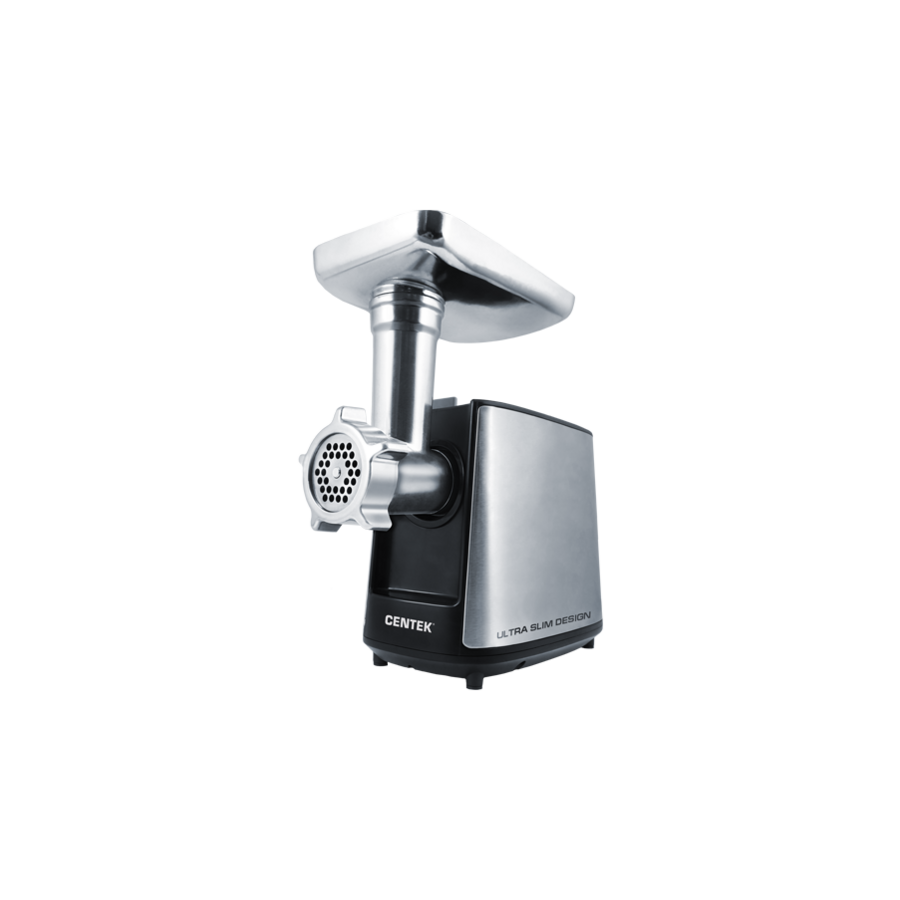 Мясорубка Centek CT-1617 <2000Bт> SLIM дизайн, реверс, V8, стальной коннектор, алюм. лоток