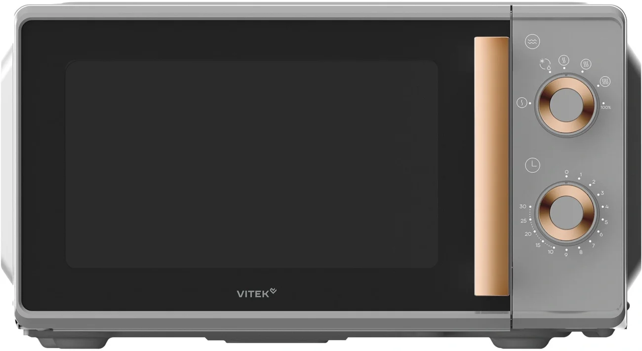 Микроволновая печь Vitek VT-MW1920 серый/золотистый