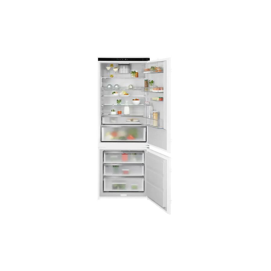Встраиваемый холодильник ELECTROLUX KNP7TE75S комбинированный No Frost 1884x696x549, сенсорное управление с символьным дисплеем