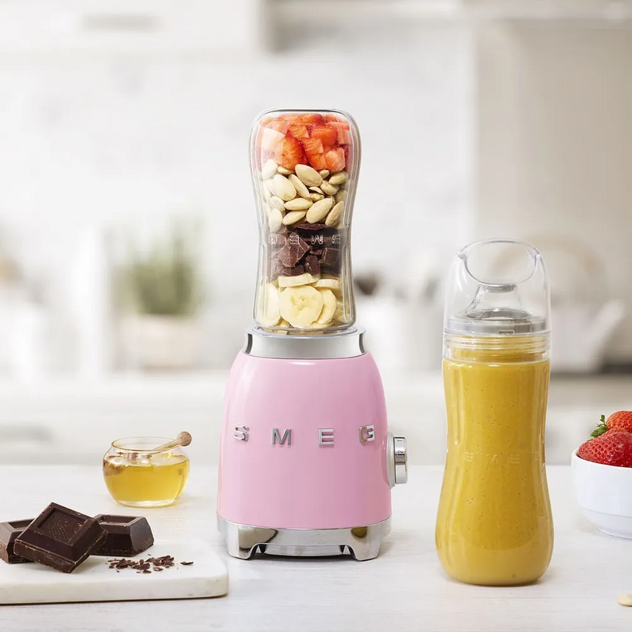 Мини блендер SMEG PBF01PKEU розовый