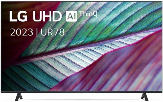 Телевизор LG 65UR78006LK.ARUB черный 65" (под заказ)