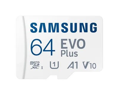 Карта памяти microSDXC 64 ГБ Samsung EVO Plus