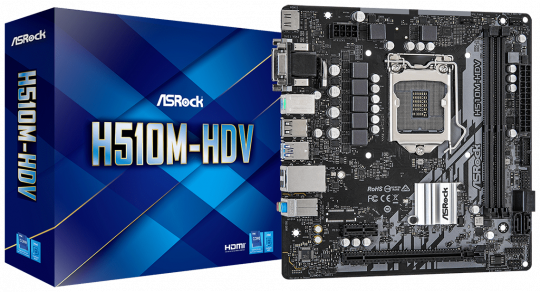 Материнская плата ASRock H510-M HDV