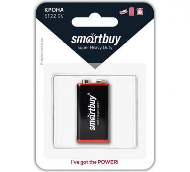 Батарейка Smartbuy 6F22/1B крона